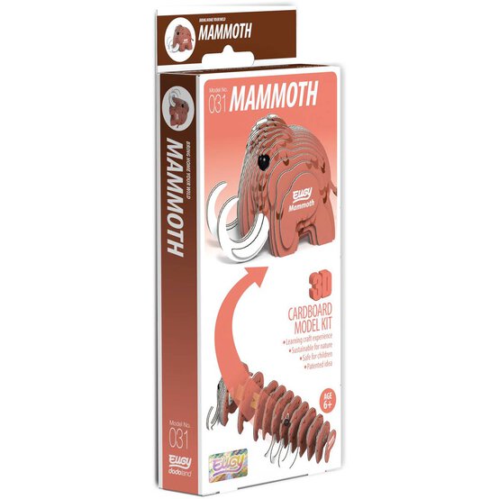 Eugy 3D Mammoth Model image number 4