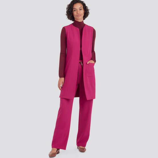 Simplicity Waistcoat and Trousers Sewing Pattern S9184 (20-28) image number 3