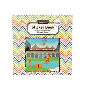 Travel Reusable Sticker Book