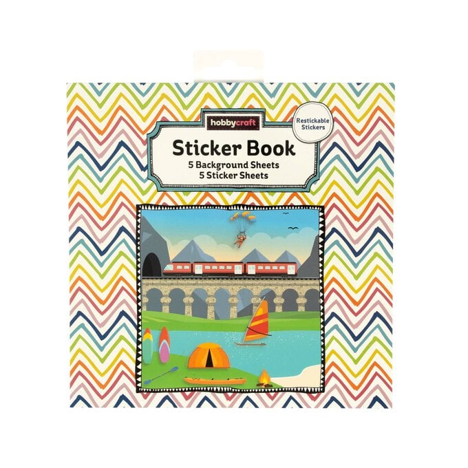 Travel Reusable Sticker Book image number 1