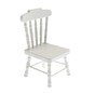Doll&rsquo;s House White Kitchen Chair image number 1