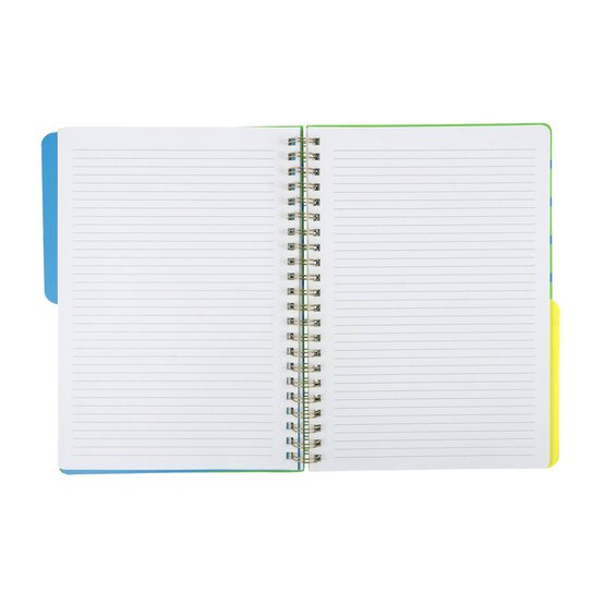 Green Stripe Project Notebook A4  image number 3