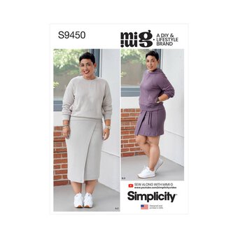 Simplicity Women's Top and Skirt Sewing Pattern S9450 (U5 16-24)