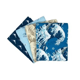 Artistory Hokusai Cotton Fat Quarters 4 Pack