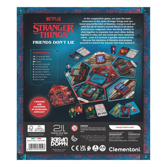 Stranger Things: Friends Don&rsquo;t Lie Board Game image number 5