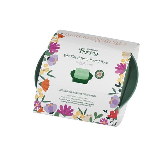 Oasis Floral Foam Bowl 16cm image number 2