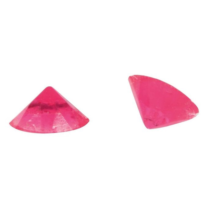 Pink Edible Diamond Jelly Studs 20 Pack image number 1