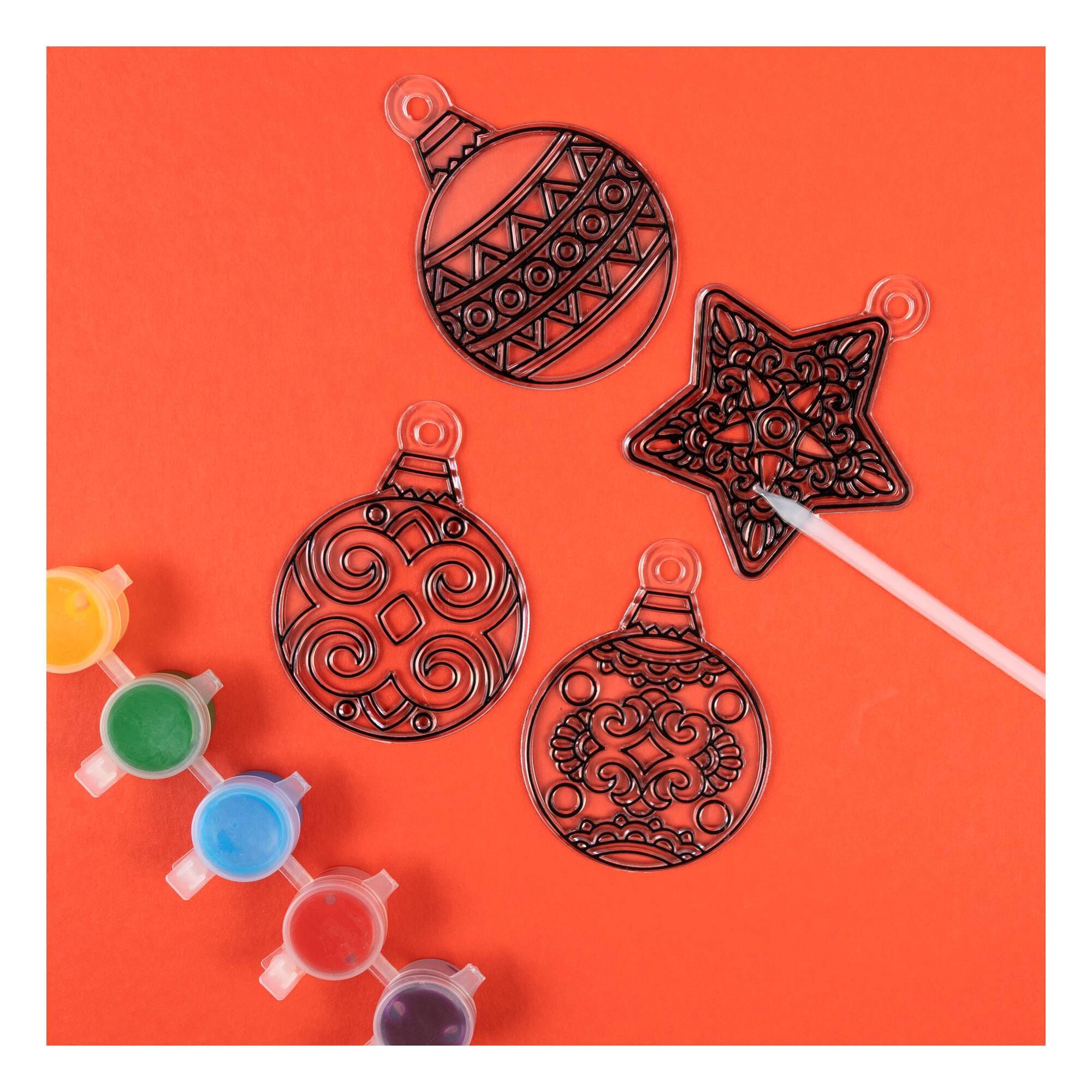 Christmas Suncatchers 4 Pack Hobbycraft