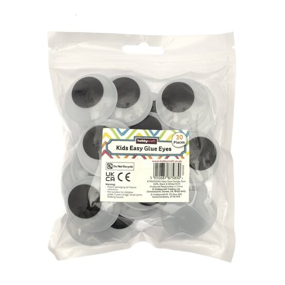 Googly Eyes 4cm 30 Pack image number 5