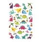 Pink and Green Dino Puffy Stickers image number 1