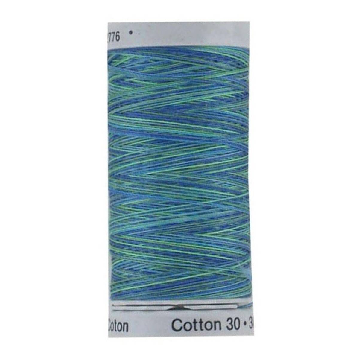 Gutermann Blue Green Sulky Cotton Thread 30 Weight 300m (4016) Hobbycraft