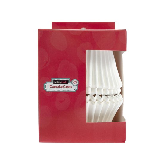 White Cupcake Cases 100 Pack image number 4
