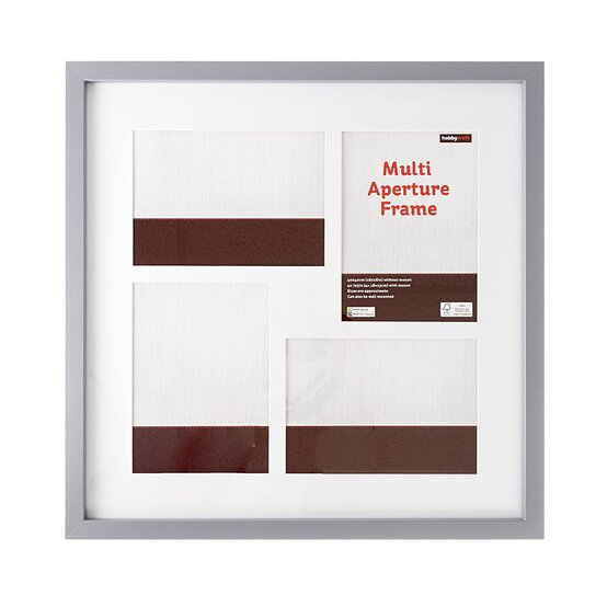 Light Grey Multi Aperture Frame 40cm x 40cm  image number 2