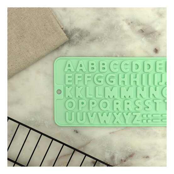 Whisk Alphabet Silicone Candy Mould  image number 2