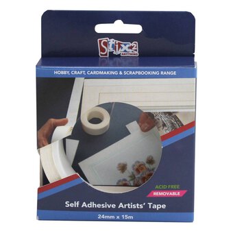 Stix2 Self Adhesive Kraft Paper Tape 25mm x 15m