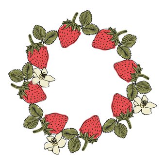 Sizzix Botanical Fruit Stamp Set 19 Pieces