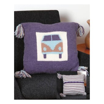 Wendy Merino DK Campervan Blanket and Cushion Digital Pattern 5739