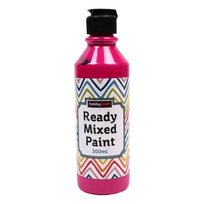 Cerise Ready Mixed Paint 300ml image number 1