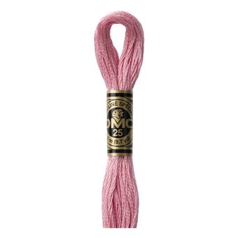 DMC Pink Mouline Special 25 Cotton Thread 8m (3354)