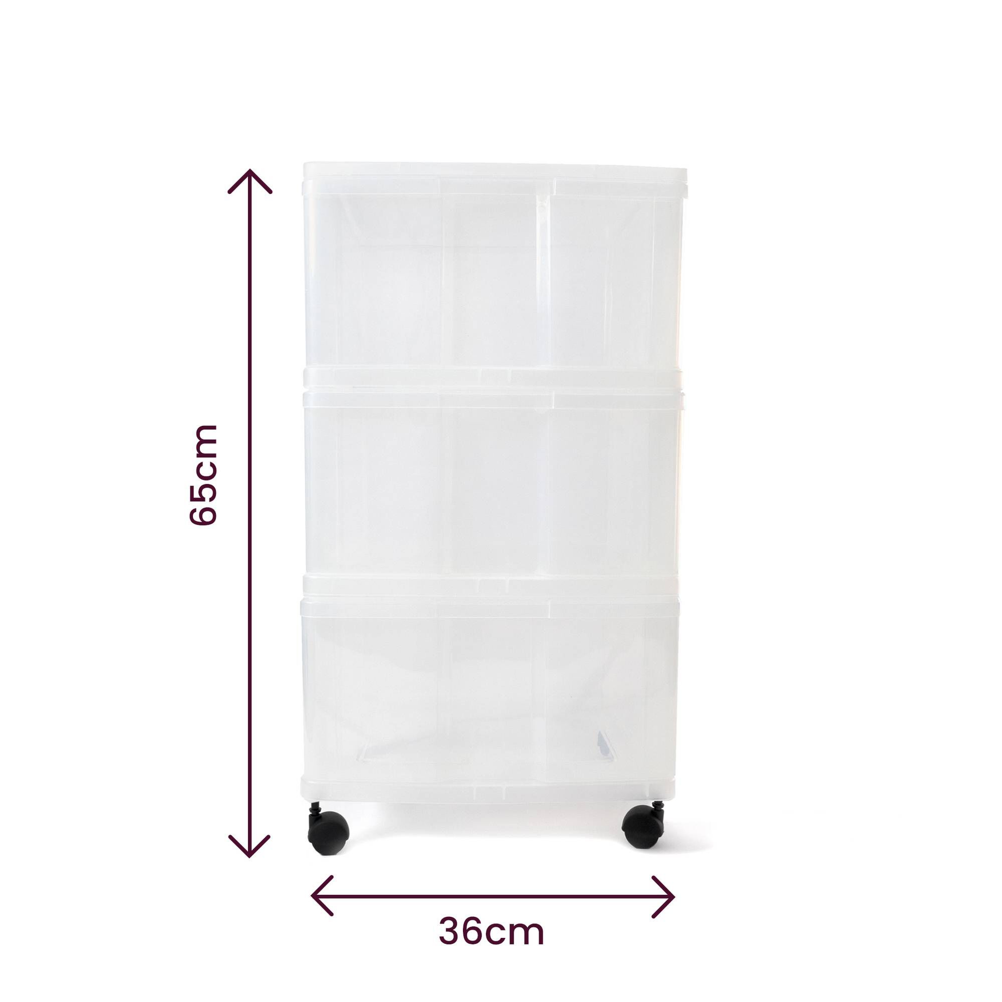 Sundis Storage Tower 3 Drawers Hobbycraft