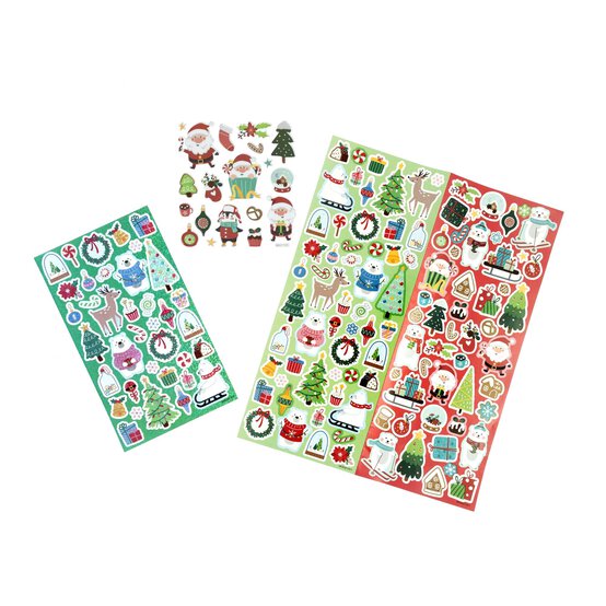 Mixed Christmas Stickers image number 1