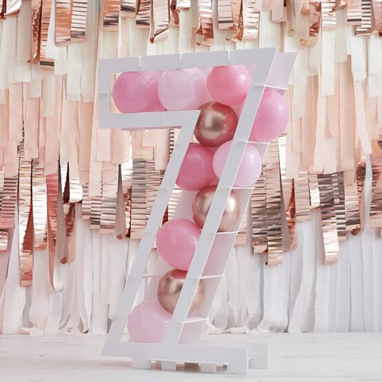 Ginger Ray Balloon Mosaic Number Frame 7 image number 3