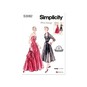Simplicity 1950s Dress and Bolero Sewing Pattern S3082 (18-26) image number 1