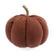 Brown Cotton Viscose Pumpkin 17cm