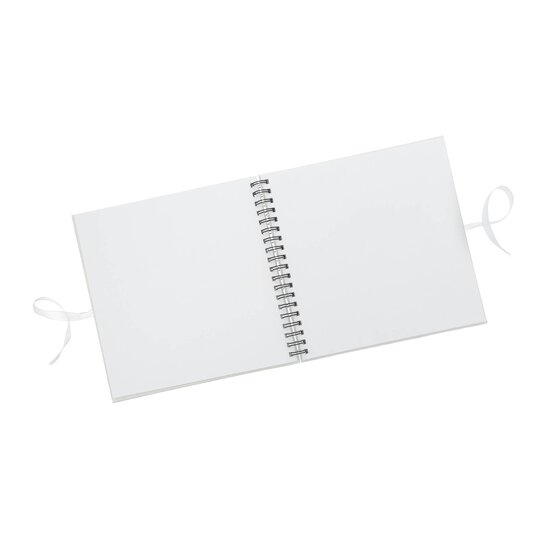 Faux White Snakeskin Scrapbook 10 x 10 Inches image number 3