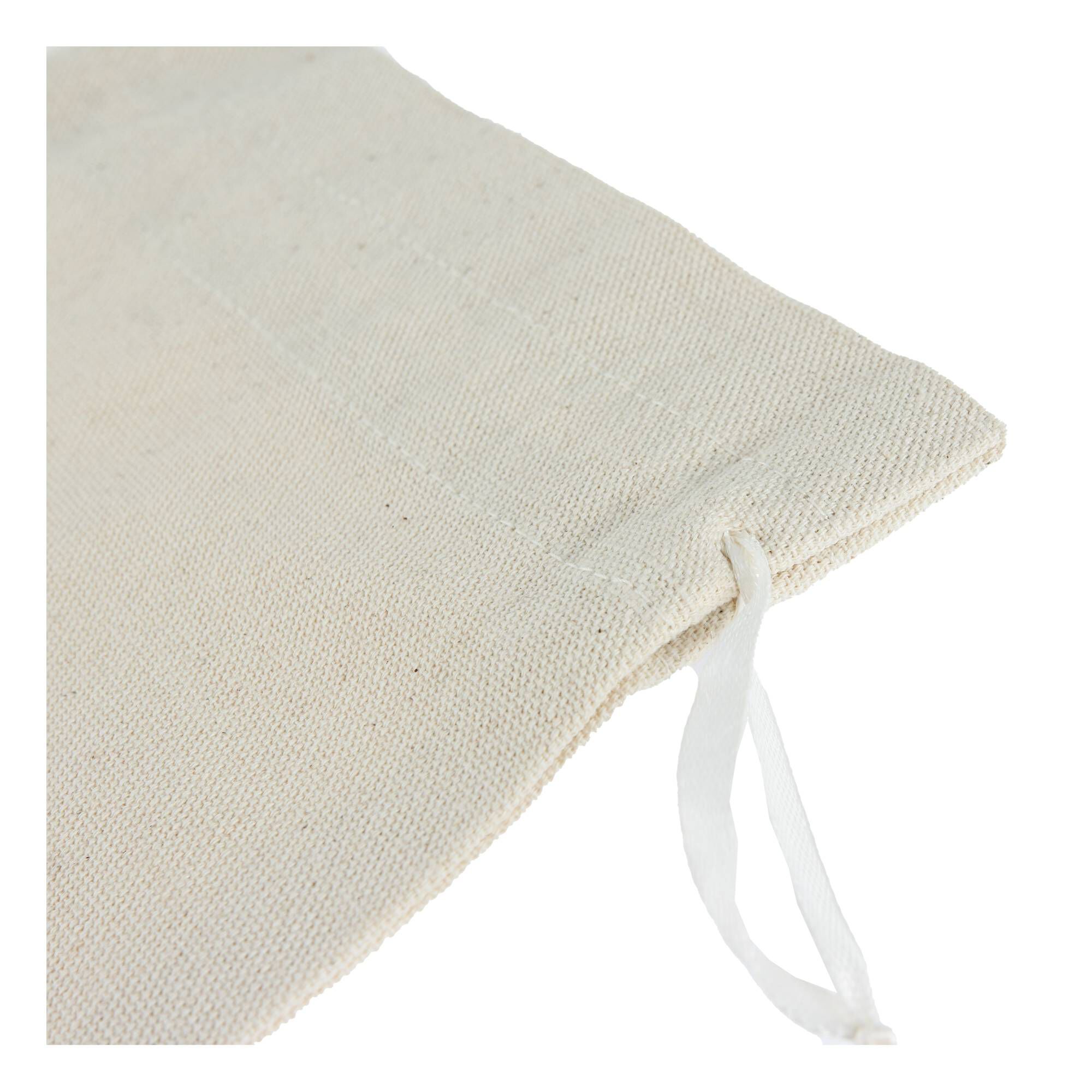 Natural Cotton Drawstring Bottle Bag Hobbycraft