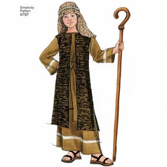 Simplicity Kids’ Nativity Costume Sewing Pattern 4797 image number 6