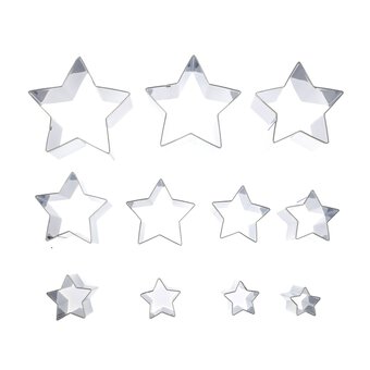 Whisk Star Nested Cutters 11 Pieces