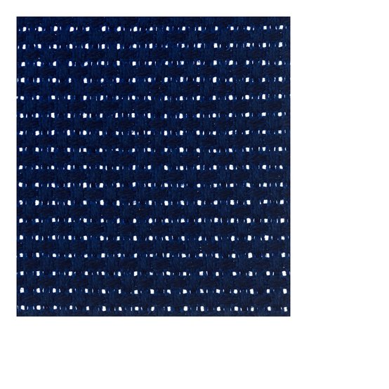 Navy Blue 14 Count Aida Fabric 30cm x 46cm image number 3