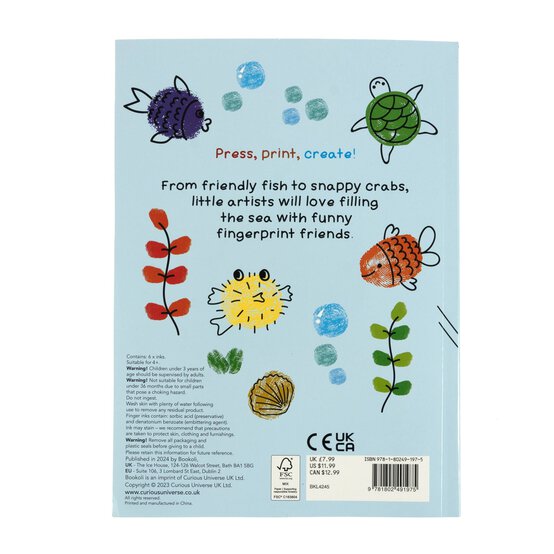 Under the Sea First Fingerprints Art Book image number 7