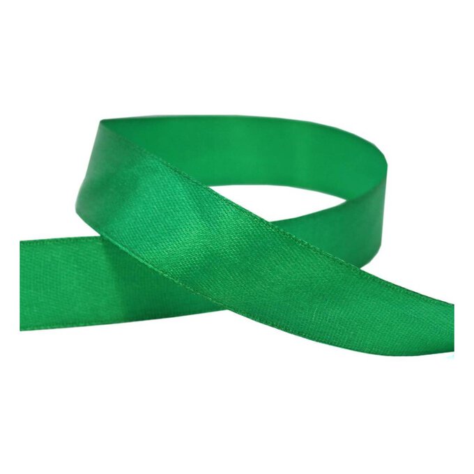 Buy Sage Green Satin Ribbon 20mm x 15m for GBP 1.00, Hobbycraft UK