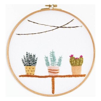 FREE PATTERN DMC Inside the Greenhouse Embroidery 0072