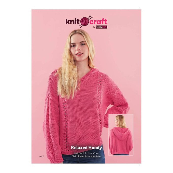 Knitcraft Relaxed Hoodie Digital Pattern 0107 image number 1