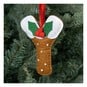 Hanging Christmas Pudding Felt Letter Y image number 1
