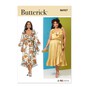 Butterick Women's Dress Sewing Pattern B6927 (W2 20W-28W) image number 1