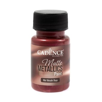 Cadence Maroon Matte Metallic Paint 50ml