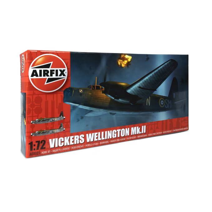Airfix Vickers Wellington Mk.II Model Kit 1:72 image number 1