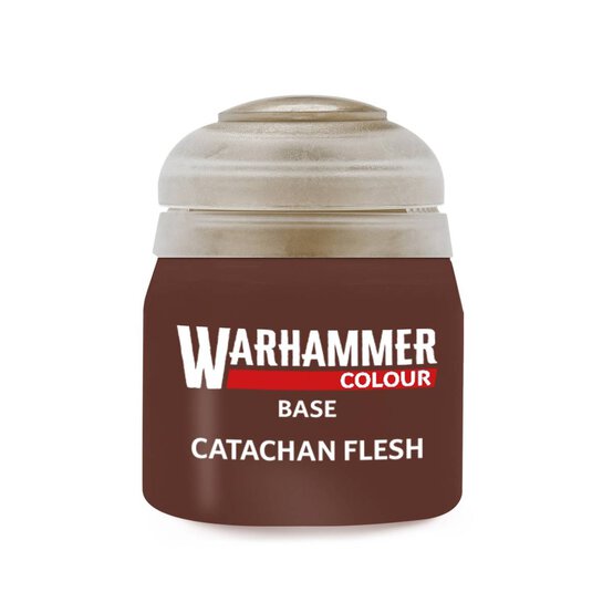 Warhammer Catachan Flesh Base Paint 12ml image number 1