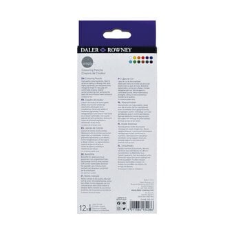 Daler-Rowney Simply Colouring Pencils 12 Pack image number 3