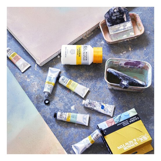 Winsor & Newton Galeria Pastel Acrylic Paint 60ml 5 Pack image number 3