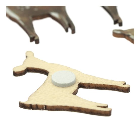 Deer Wooden Toppers 4 Pack image number 4