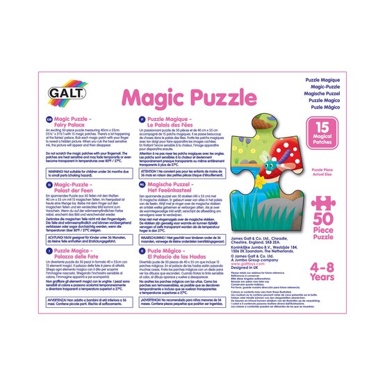 Galt Fairy Palace Magic Puzzle 50 Pieces image number 3