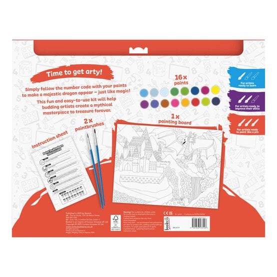 Mythical Landscape Paint by Numbers image number 3