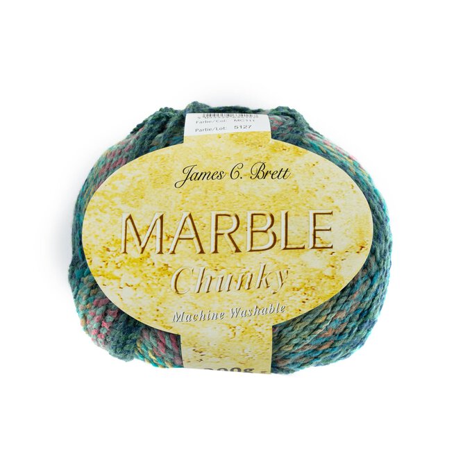 James C Brett Emerald Isle Marble Chunky Yarn 200g image number 1