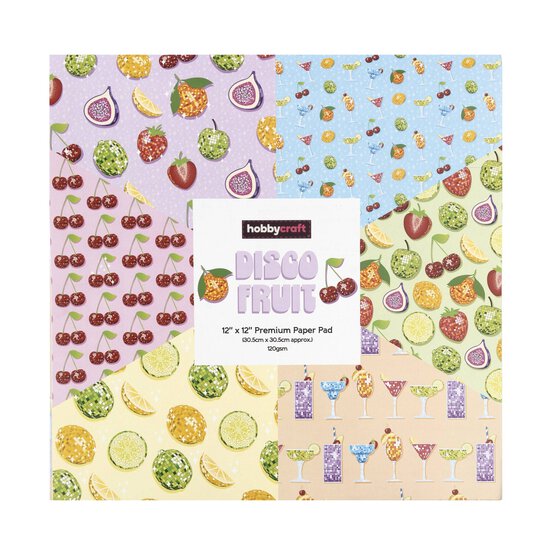 Disco Fruit Paper Pad 12 x 12 Inches 18 Pack  image number 4