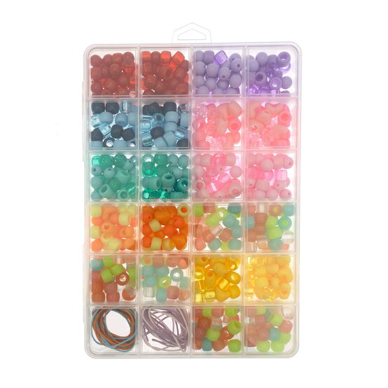 Pony, Star and Heart Bead Box Kit 150g image number 5